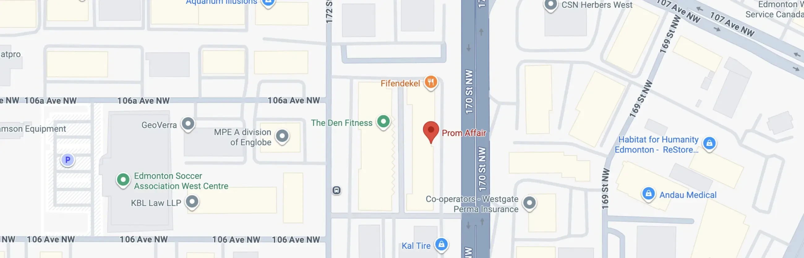 Prom Affair Map